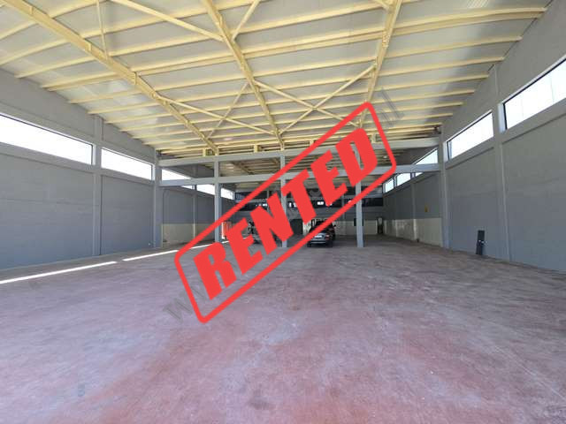 Warehouse for rent in Llixhave Road, near Ura e Gjol&euml;s, in Fush&euml;-Kruj&euml;, Albania.
The